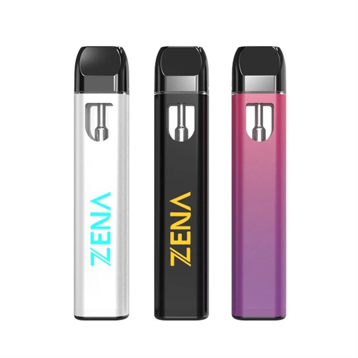 Custom Logo Accepted 1ml/2ml Rechargeable Disposable Vape Device For Distillate
