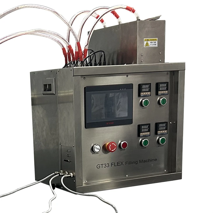 GT33 Automatic Pre-Rolls/Disposable Vape Pen Oil Filling Machine For CBD/THC/HHC Oil