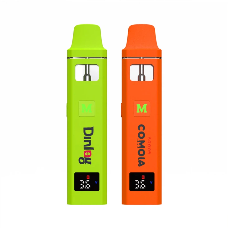 AZ 2025 Noua calitate Pret bun 2ml Dispozitiv de vaporizare de unica folosinta pentru THC / Distilat cu functie reglabila a fluxului de aer