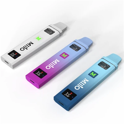 China, 2 grame, stilou CBD de unică folosință, cu preîncălzire și ecran inteligent pentru CBD/THC/HHC/HEMP/DELTA 8 Producător de hardware pentru vape de canabis