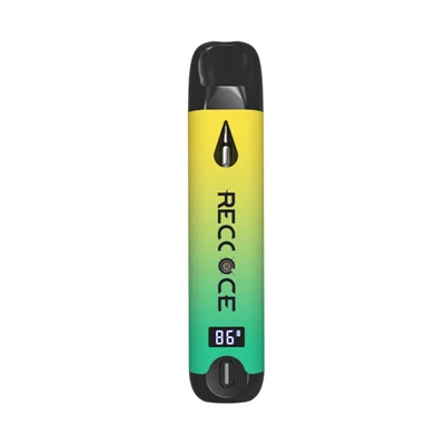 GZ-20AT Cu ecran 2ml Dispozitiv gol Pod Vape Start Kits Baterie reîncărcabilă 350mAh Pen Vape de unică folosință