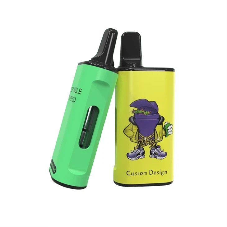 Preîncălzire 2G / 3G CBD Mod Box de unică folosință Dispozitiv de vaporizare reglabil cu tensiune-2024