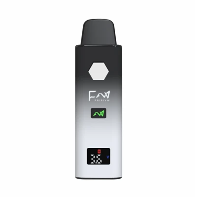 Dispozitiv fără postare cu ecran LED pentru Delta8/CBD/THC/Ulei gros, 2 grame Fabrica de furnizori de hardware de vape cu dublă bobină